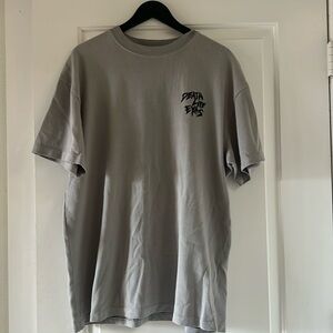 Warren Lotus grey t shirt LARGE